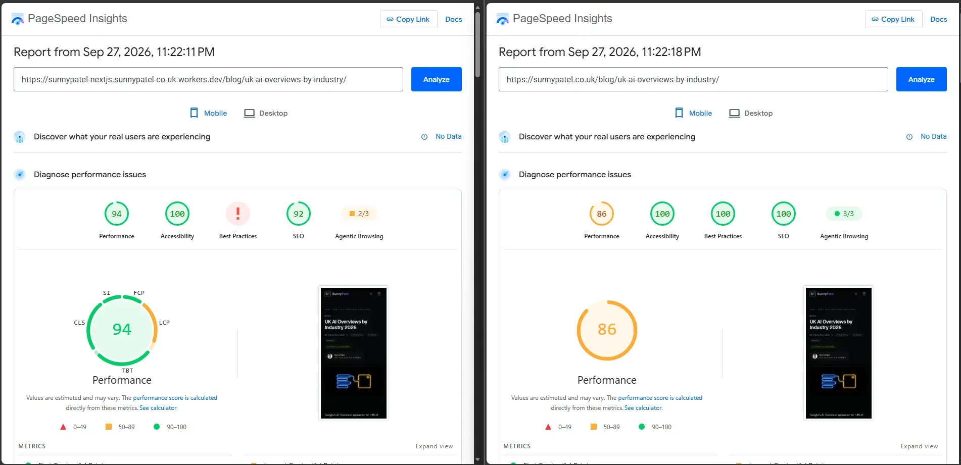 I tested my Next.js site on Vercel and Cloudflare Workers: the real speed test